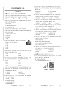 2020年中考历史仿真模拟测试卷（四）（pdf，无答案）