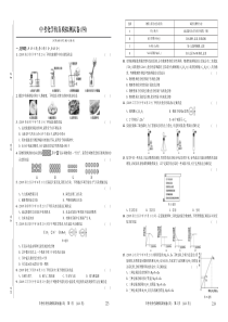 2020年中考化学仿真模拟测试卷（四）（pdf，无答案）