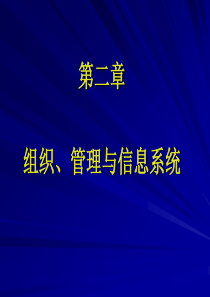 02-第二章-组织、管理与信息系统-XXXX版-中国好声音版(