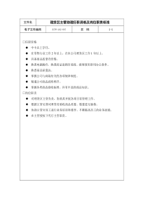 35-理货区主管助理任职资格及岗位职责标准