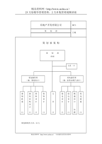 房地产开发有限公司策划各岗位职责总表（DOC 18页）