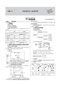 （天津专用）2020届高考生物一轮复习 专题13 伴性遗传与人类遗传病教师用书（PDF，含解析）