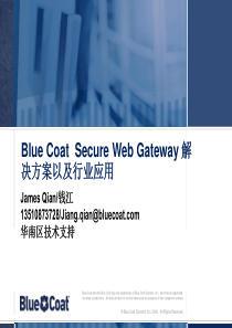 BluecoatADN互联网安全网关方案