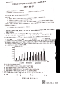 （全国卷）河北省衡水中学2020届高三数学第一次联合考试试题 理（PDF，无答案）