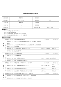 xx煤焦化工公司集团公司事业部调度助理的职责