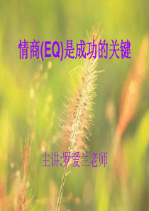 EQ是成功的关键