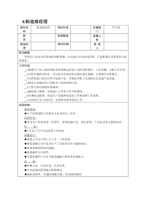 4.制造部经理