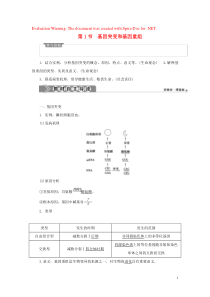 2019-2020学年新教材高中生物 第5章 基因突变及其他变异 第1节 基因突变和基因重组学案 新