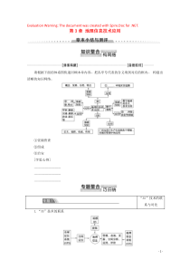 2019-2020学年高中地理 第3章 地理信息技术应用章末小结与测评学案 湘教版必修3