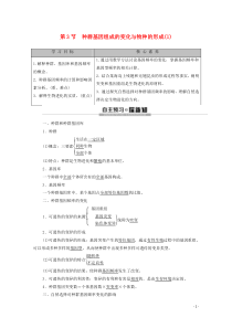 2019-2020学年新教材高中生物 第6章 生物的进化 第3节 种群基因组成的变化与物种的形成（1