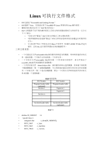 linux可执行文件格式