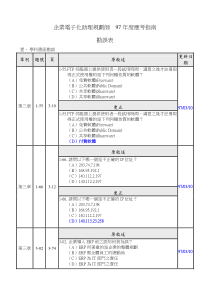 企业电子化助理规划师