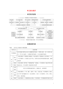 （江苏专用）2020版高考历史大一轮复习 第三单元 近代中国反侵略、求民主的斗争单元综合提升教案（含