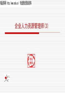 助理人力师--企业人力资源管理师(3)(PPT31页)