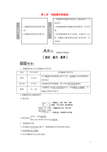 2021版高考生物一轮复习 第2单元 细胞的结构和功能 第2讲 细胞膜和细胞核学案 苏教版必修1