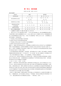 （山东专用）2020版高考政治一轮复习 经济生活 第一单元 生活与消费限时检测（含解析）新人教版必修