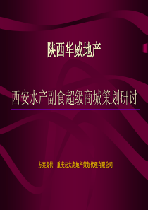 房地产策划案例水产副食超级商城