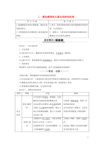 2019-2020学年高中历史 专题1 梭伦改革 2 奠定雅典民主基石的政治改革学案 人民版选修1