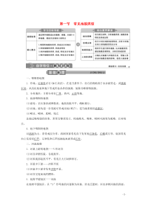 2019-2020学年新教材高中地理 第四章 地貌 4.1 常见地貌类型学案 新人教版必修第一册