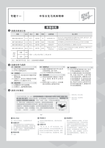 （北京市专用）2020版高考政治一轮复习 专题十一 中华文化与民族精神教师用书（PDF，含解析）