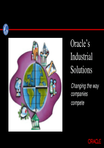 Oracle’s Industrial Solutions(PPT 32)