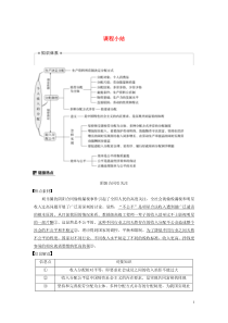 （非课改地区专用）2019-2020版高中政治 第三单元 收入与分配 第七课 课程小结 新人教版必修