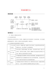 （江苏专用）2020版高考政治总复习 单元综合提升（九）教案