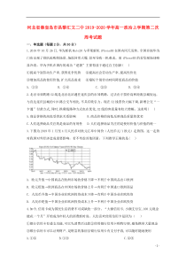 河北省秦皇岛市昌黎汇文二中2019-2020学年高一政治上学期第二次周考试题