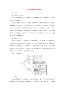 （新课标）2021版高考语文一轮总复习 第6单元 实用类文本阅读 第二部分 实用类文体知识附录教案 