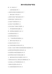 柳州市商业房地产策划doc85(1)