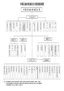 中国石油吐哈油田公司组织机构图