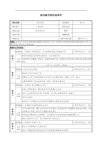 通信行业-综合部-秘书岗位说明书