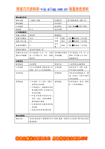 （助理）经理岗位说明书