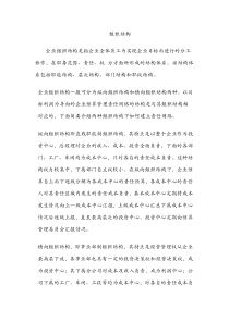 企业组织结构