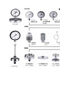 压力表技术参数