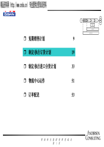 制作执行订货计划讲座