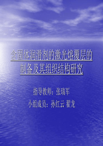 含固体润滑剂的激光熔覆层的制备及其组织结构研究