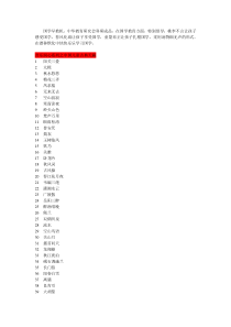 国学经典诵读目录