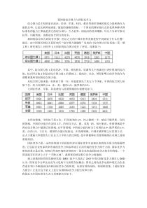 地理教案教学设计我国的综合国力与国际竞争力