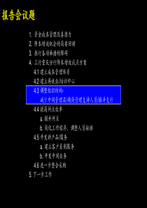 报告会(组织结构设计)