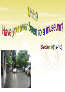 新人教版英语八年级下册Unit-9-Have-you-ever-been-to-a-museum？-