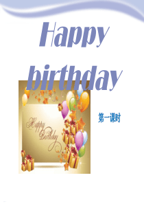 《Happy-birthday》PPT(完美版)