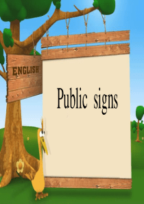 《public-signs》(英语)林敏