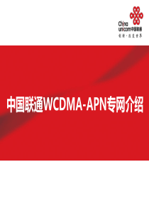 WCDMA-APN介绍