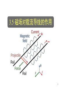 大学课件电磁学-磁场对载流导线的作用