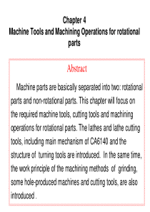 机械制造技术基础课件-chapter4-section1(new)