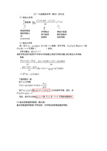 专升本高等数学重点复习资料-一元函数求导方法