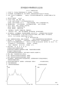 苏科版初中物理知识点总结(全)