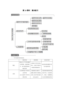 高三生物第一轮复习必修二：第五章第24课时章末复习