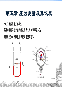 第五章压力测量及其仪表